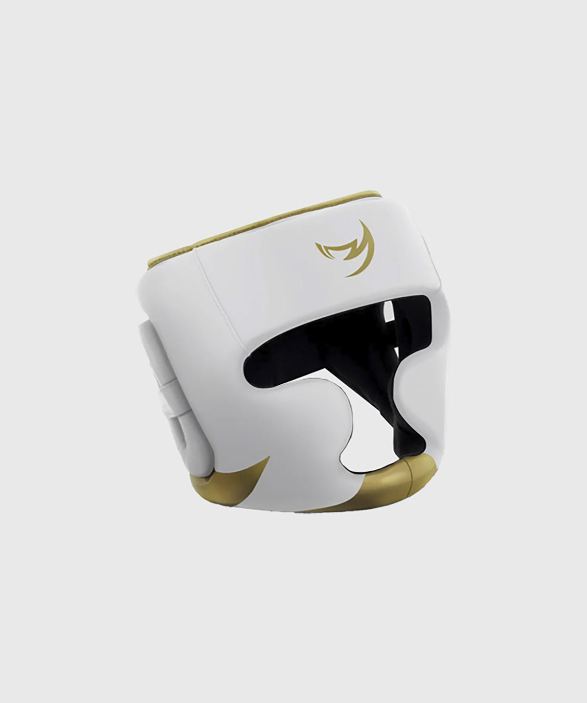 Fumetsu Ghost S3 Casco di Protezione - Bianco/Oro