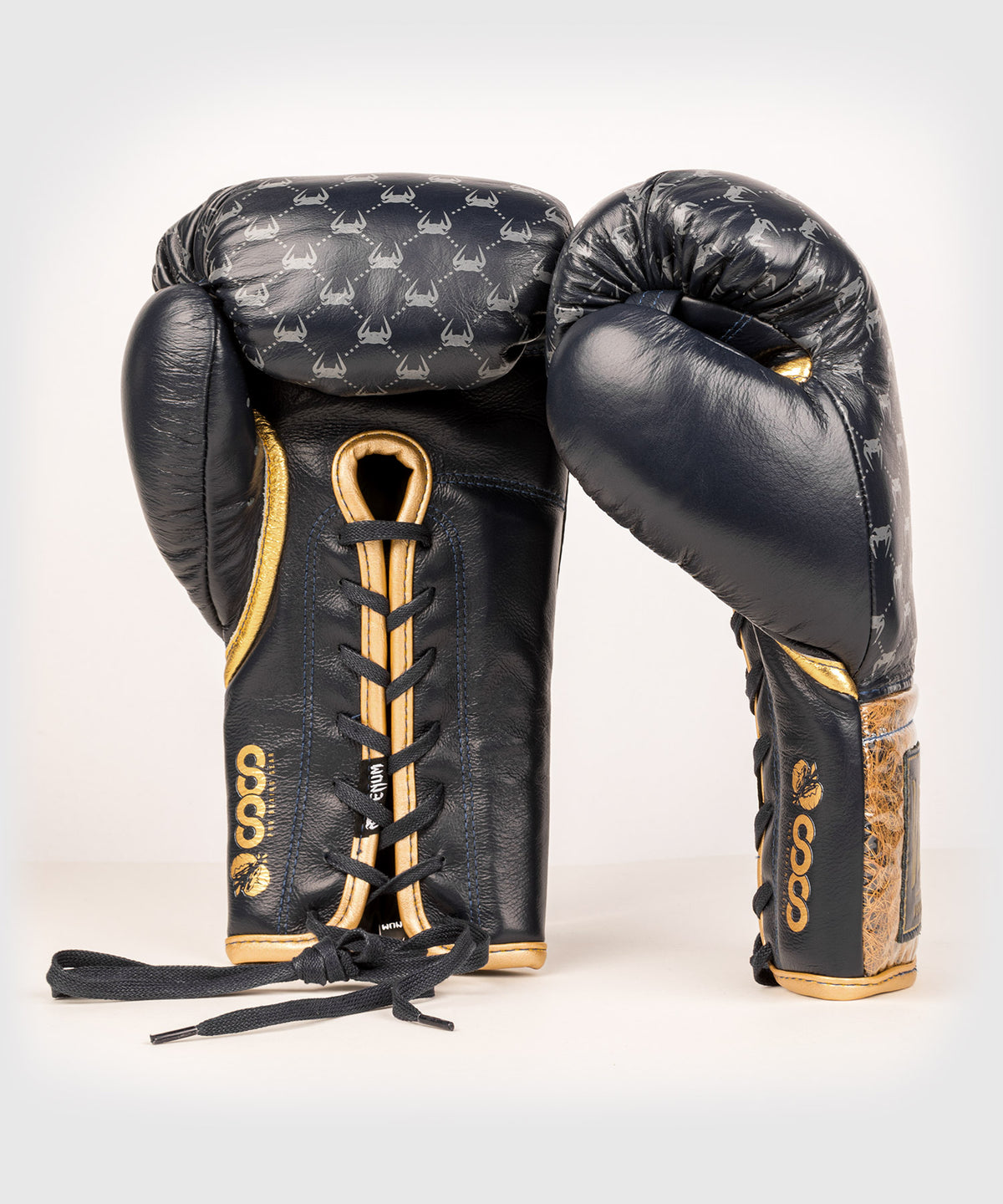 Guantoni da boxe Venum Coco Monogram Pro - Blu ardesia
