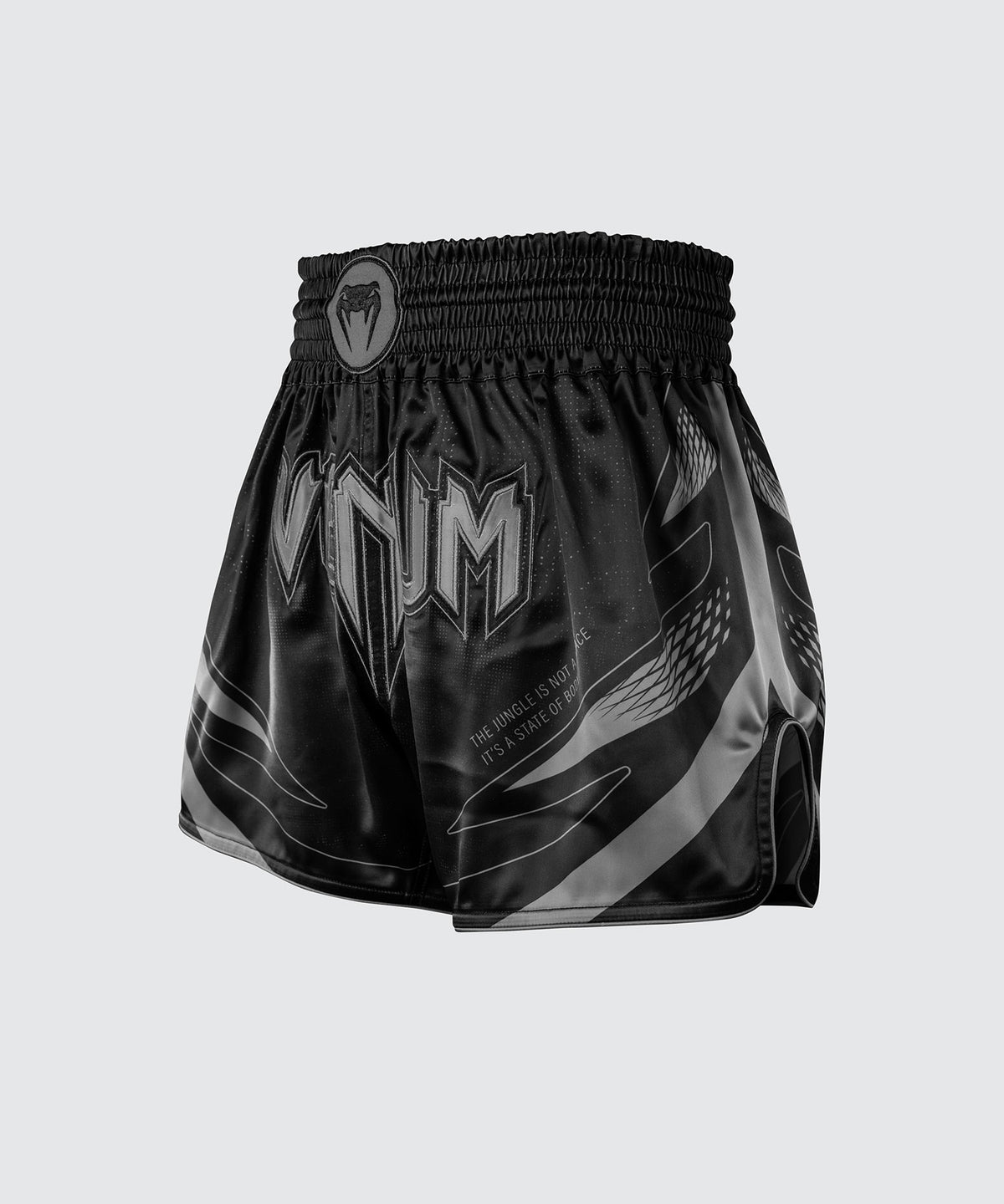 Venum Amazonia Reborn Pantalón corto de Muay Thai - Negro/Gris
