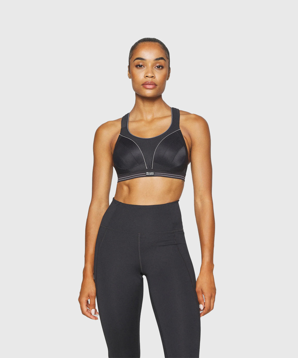 Champion Shock Absorber Ultimate Run Sports Bra - Black