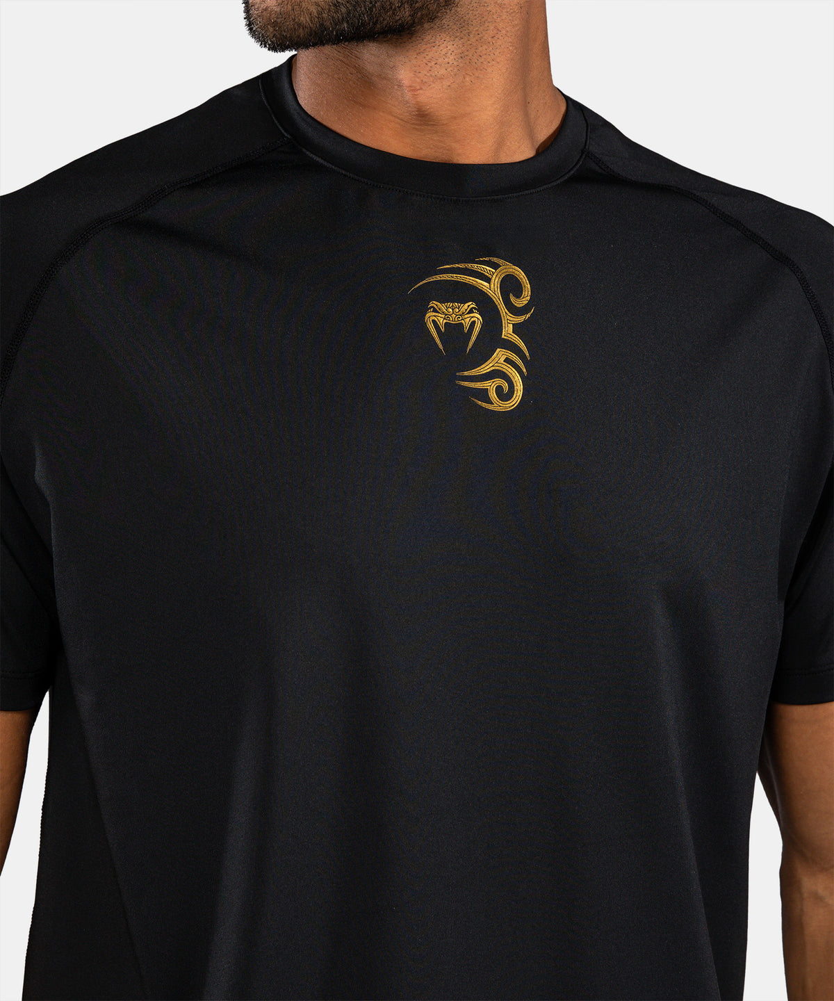 Venum x Mike Tyson Tiger Dry Tech T-Shirt - Black/Gold