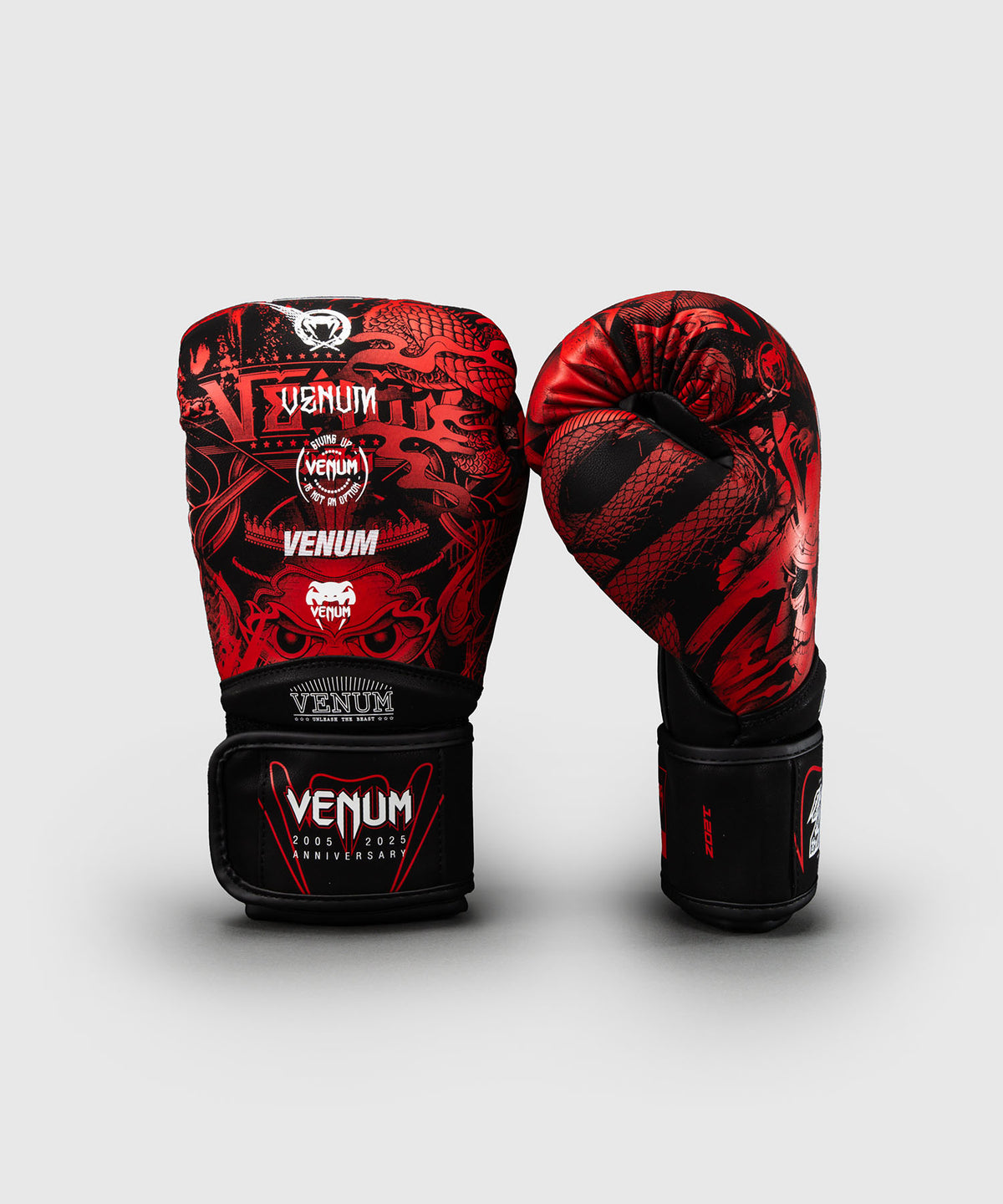 Gants de Boxe Venum Impact 20th Anniversary - Noir/Rouge