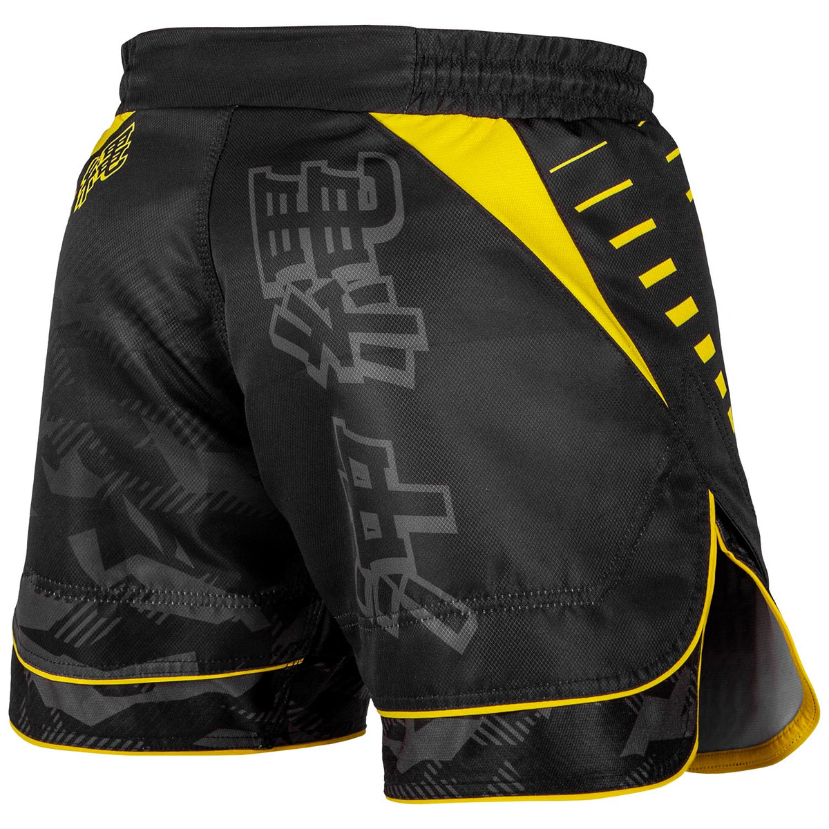 Fightshort court Venum Okinawa 2.0 - Noir/Jaune