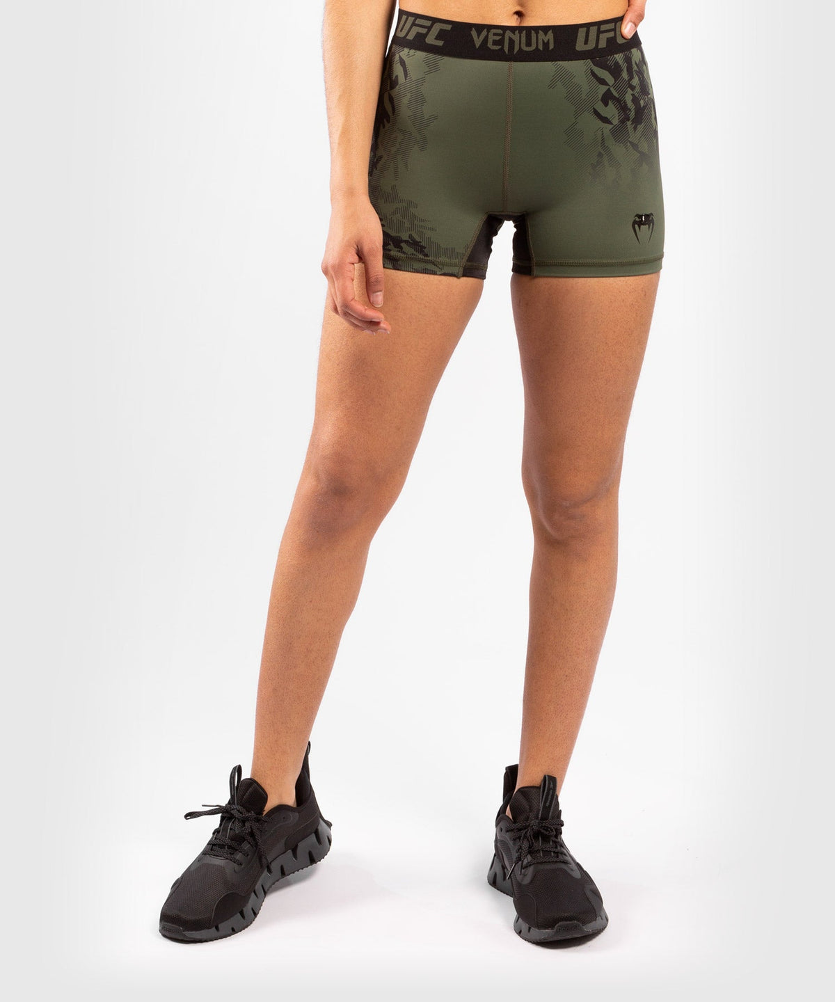 UFC Damen Kompressionsshorts Venum Authentic Fight Week - Khaki