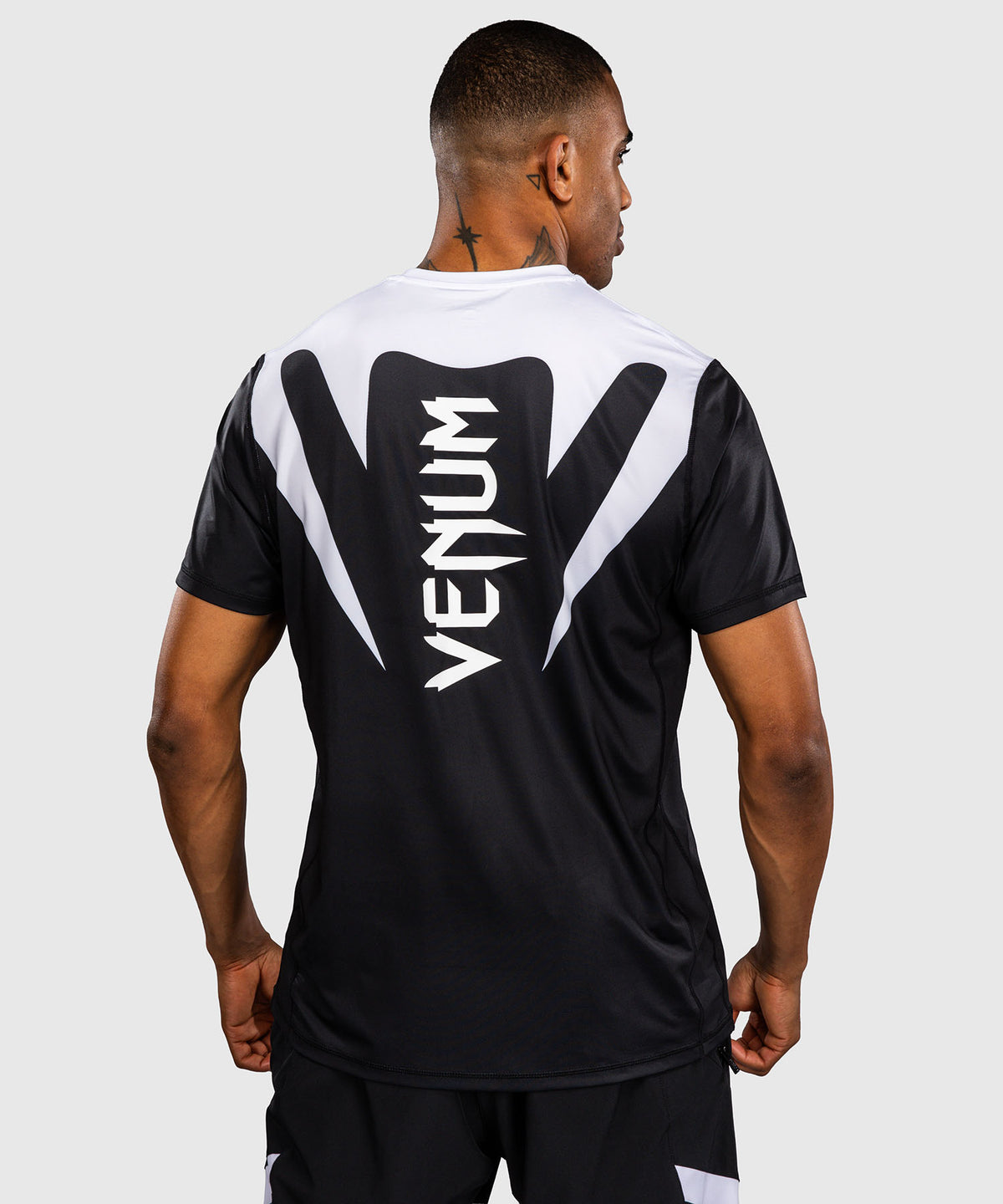 Venum Attack 90 Dry-Tech T-Shirt - White/Black