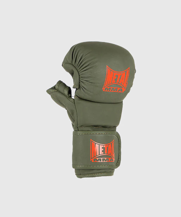 Metal Boxe The Shell MMA Sparring Gloves - Olive