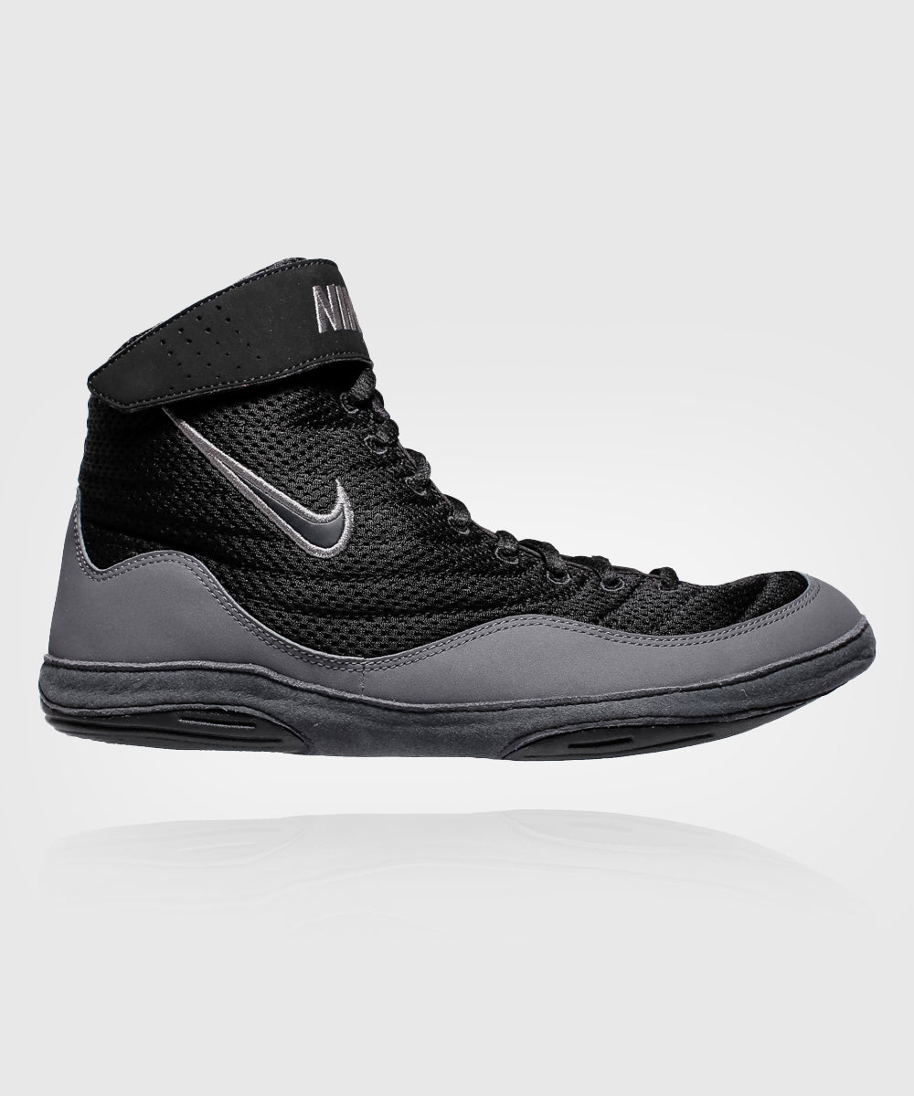 Nike Inflict 3 Wrestling Shoes - Black/Grey