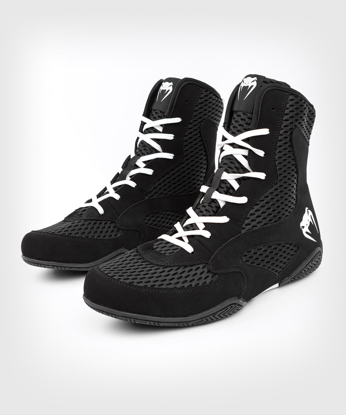 Venum Contender Scarpe da boxe - nere/bianche