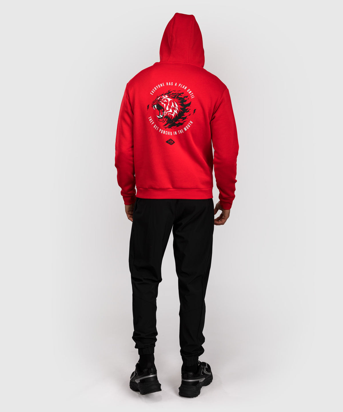 Venum x Mike Tyson Tiger Hoodie - Intensivrot/Tiefschwarz