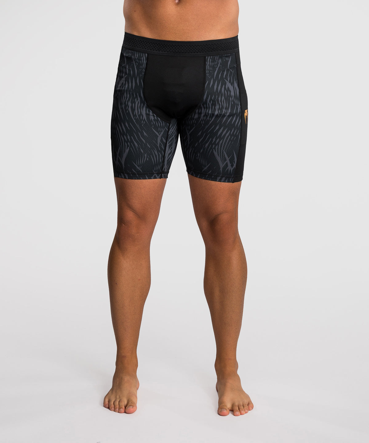 Short de compression Venum x Chimaev - Noir/Gris