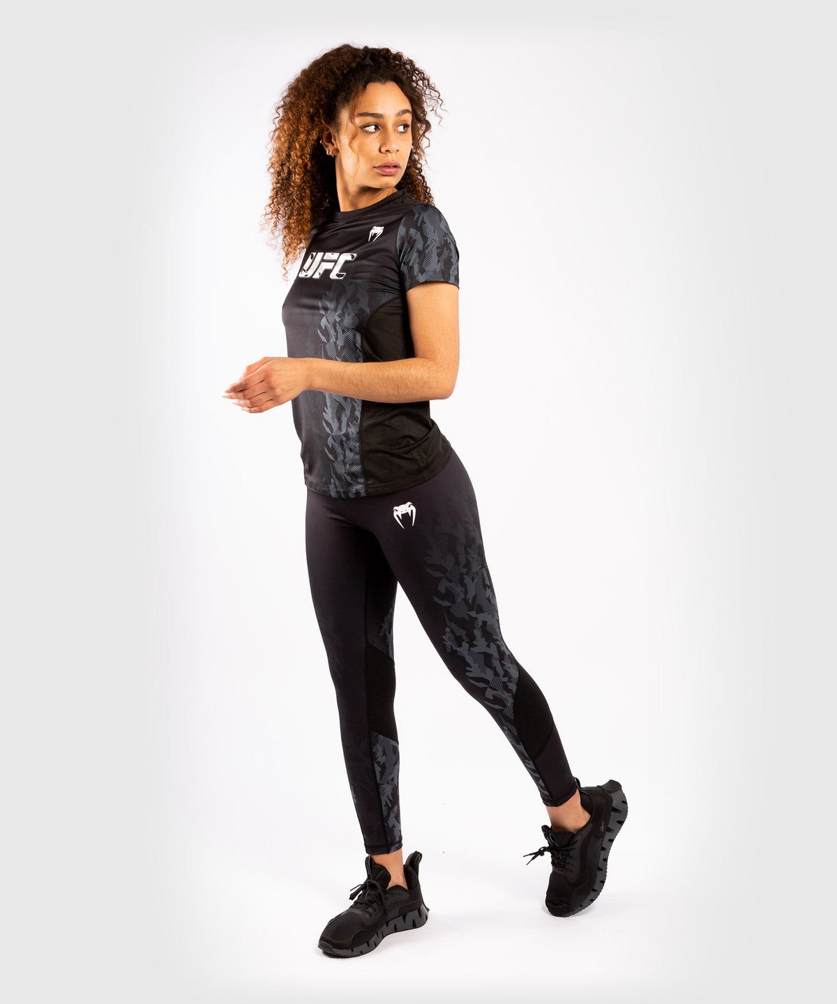 Leggings Femme UFC Venum Authentic Fight Week - Noir