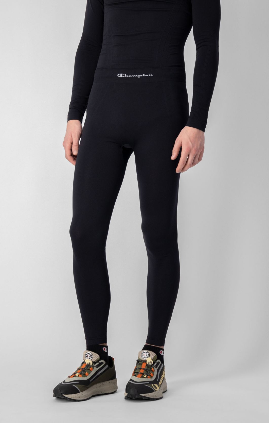 Champion Seamless Compression Pants - Black