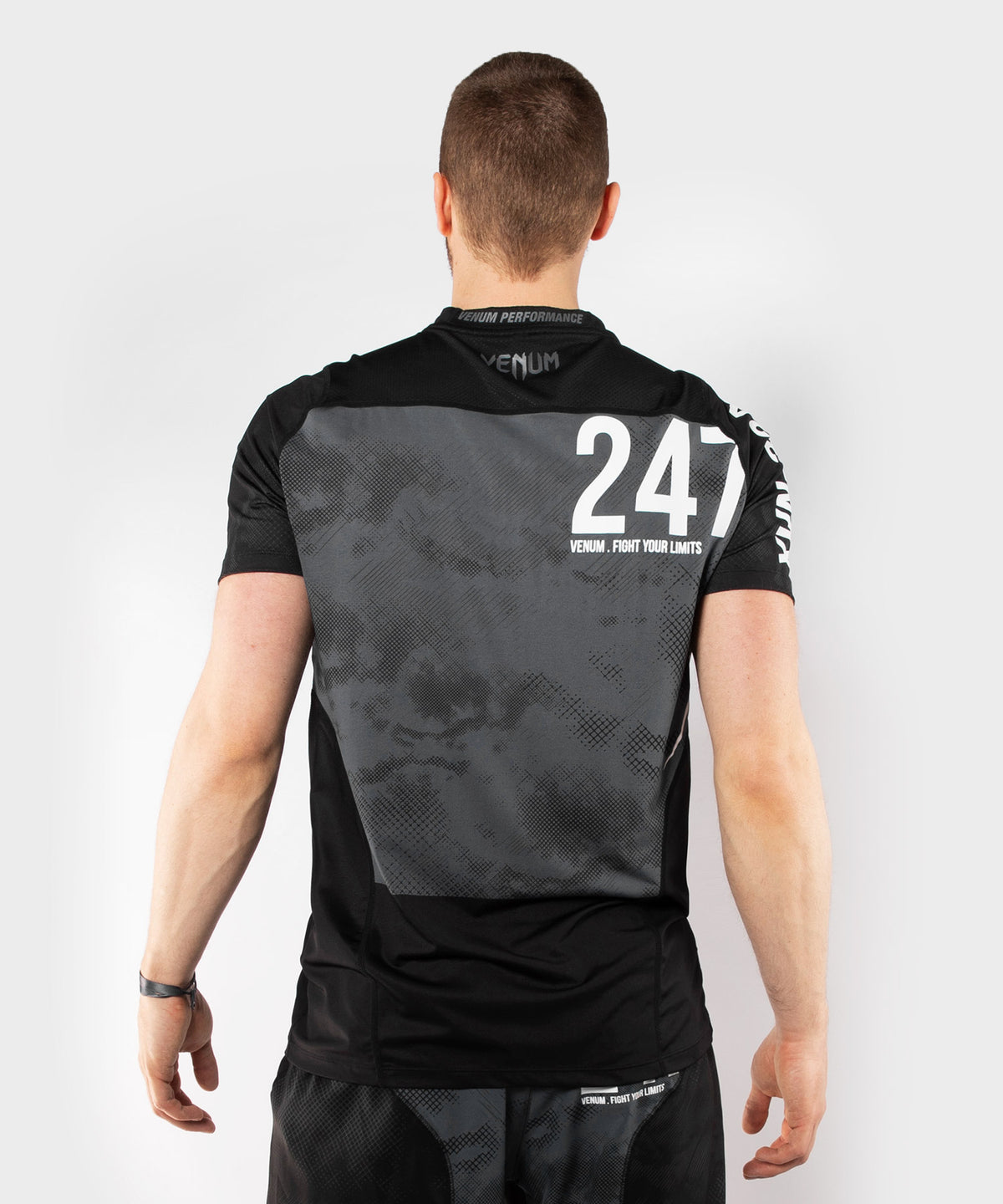 T-shirt Dry Tech Venum Sky247 - Noir/Gris