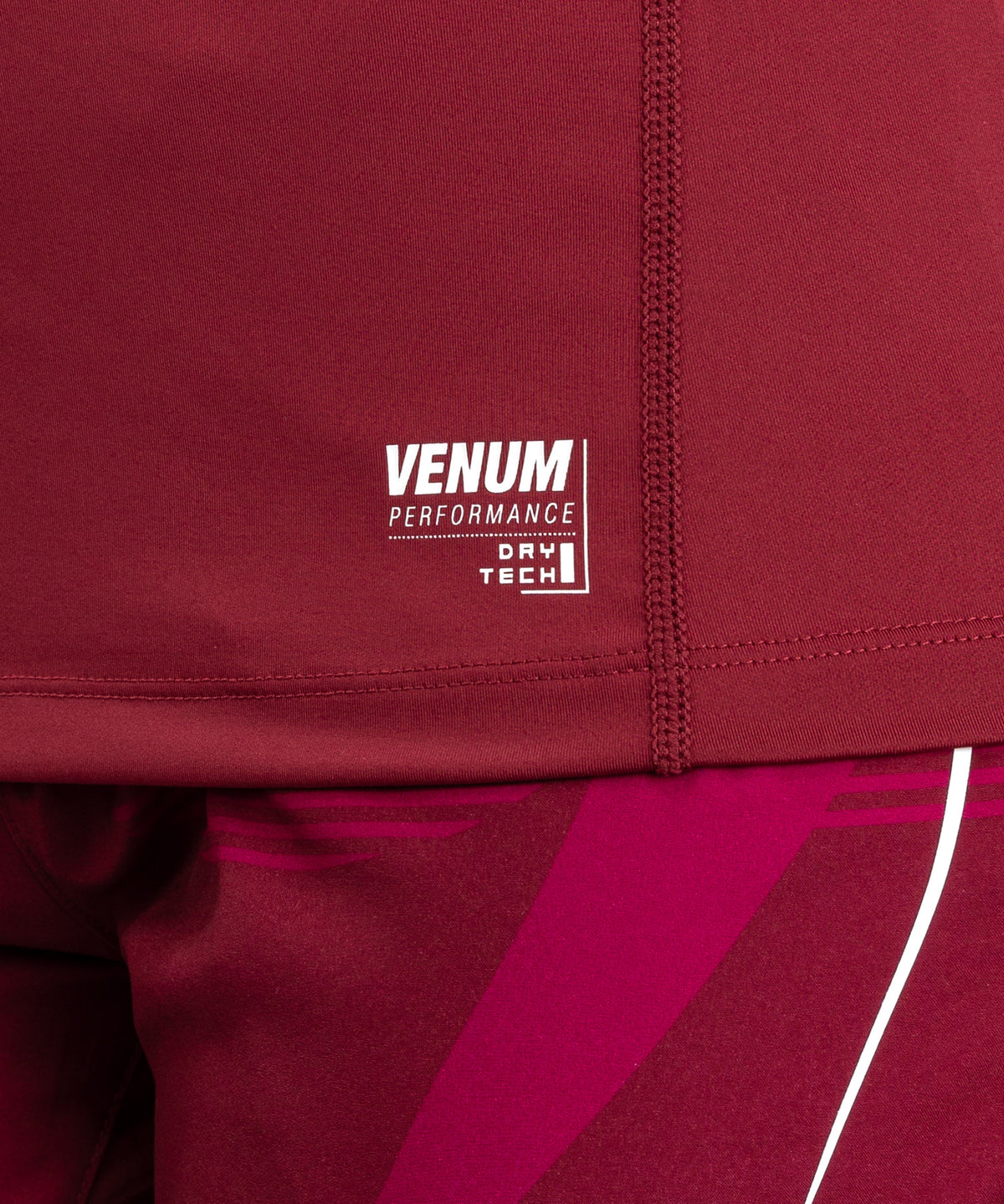 Venum Adrenaline Camiseta Dry-Tech para Mujer – Burdeos/Rosa