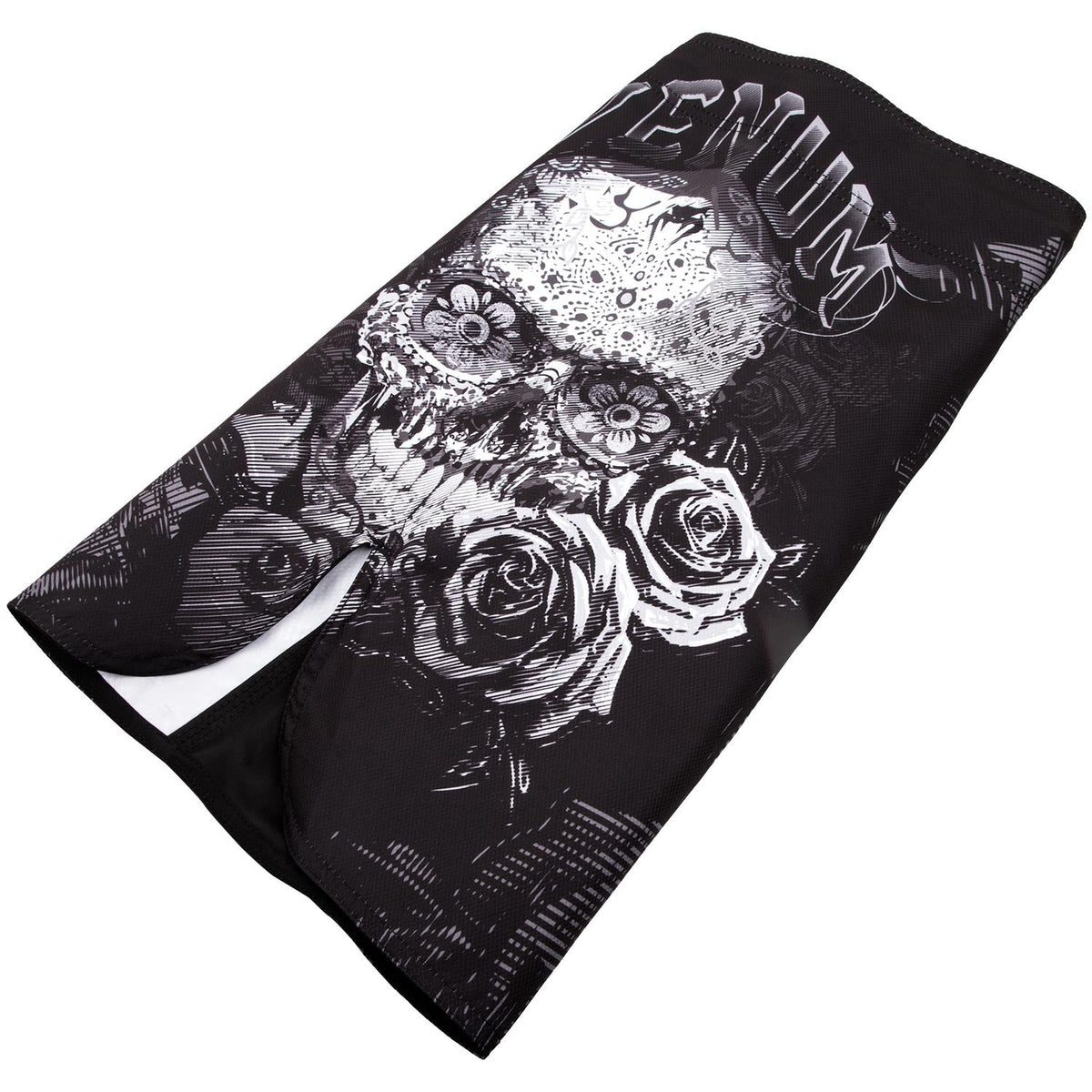 Fightshort Venum Santa Muerte 3.0 - Black/White