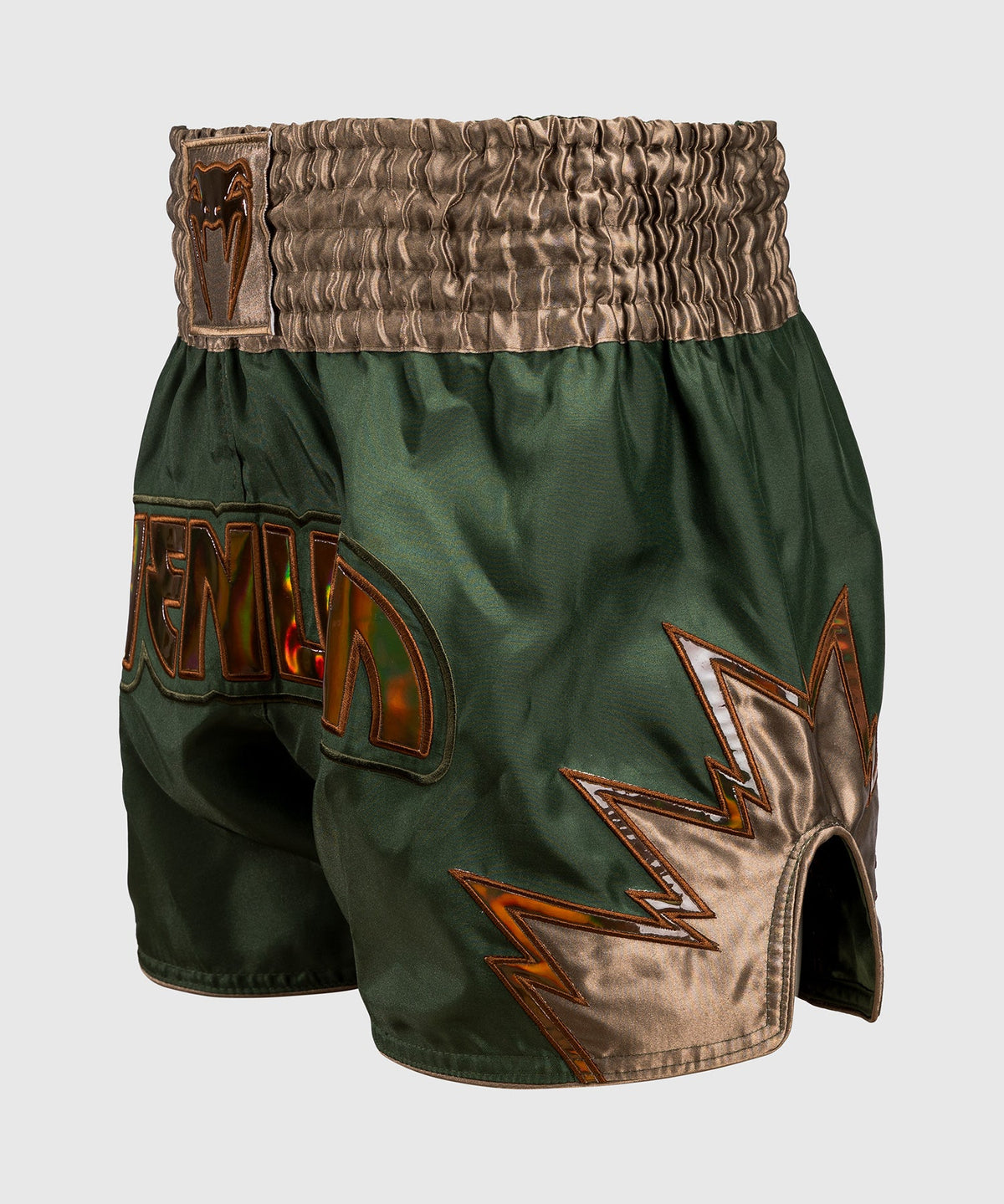 Venum Inferno Pantaloncini da Muay Thai - Khaki/Bronzo