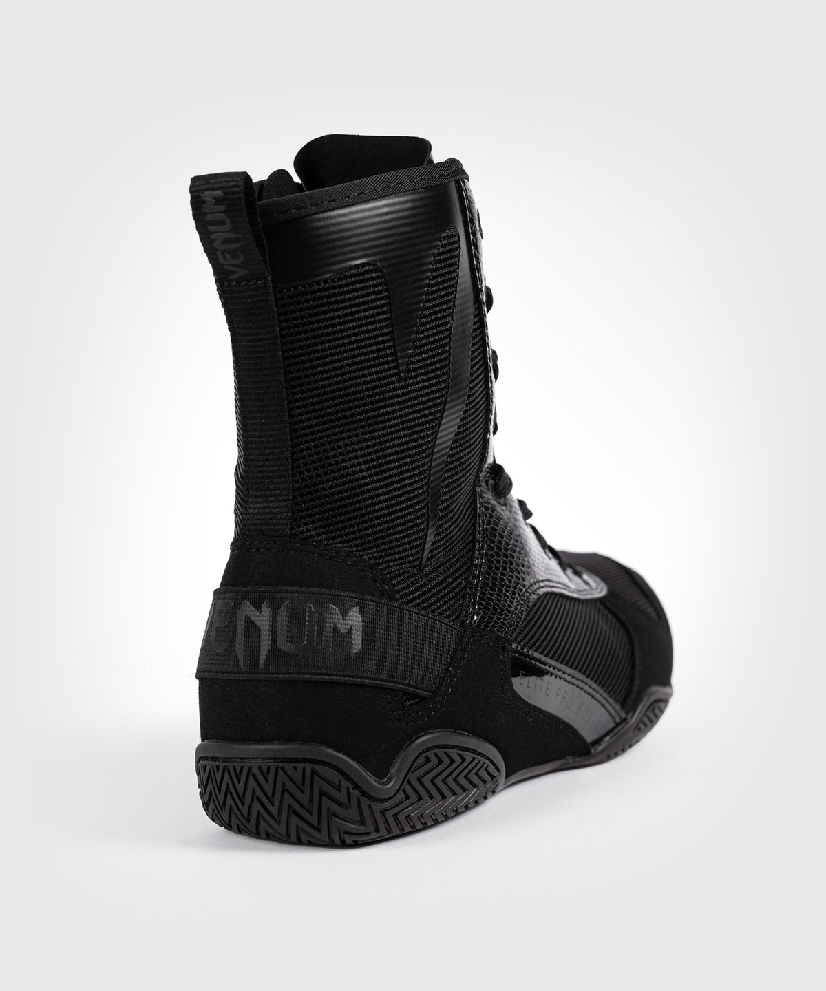 Venum Elite Boxing Shoes - Black
