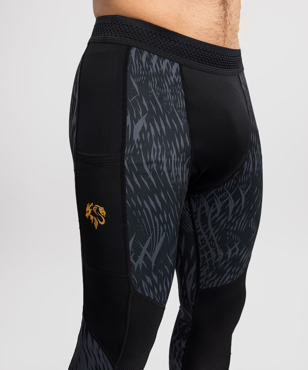 Venum x Chimaev Spats - Black/Grey