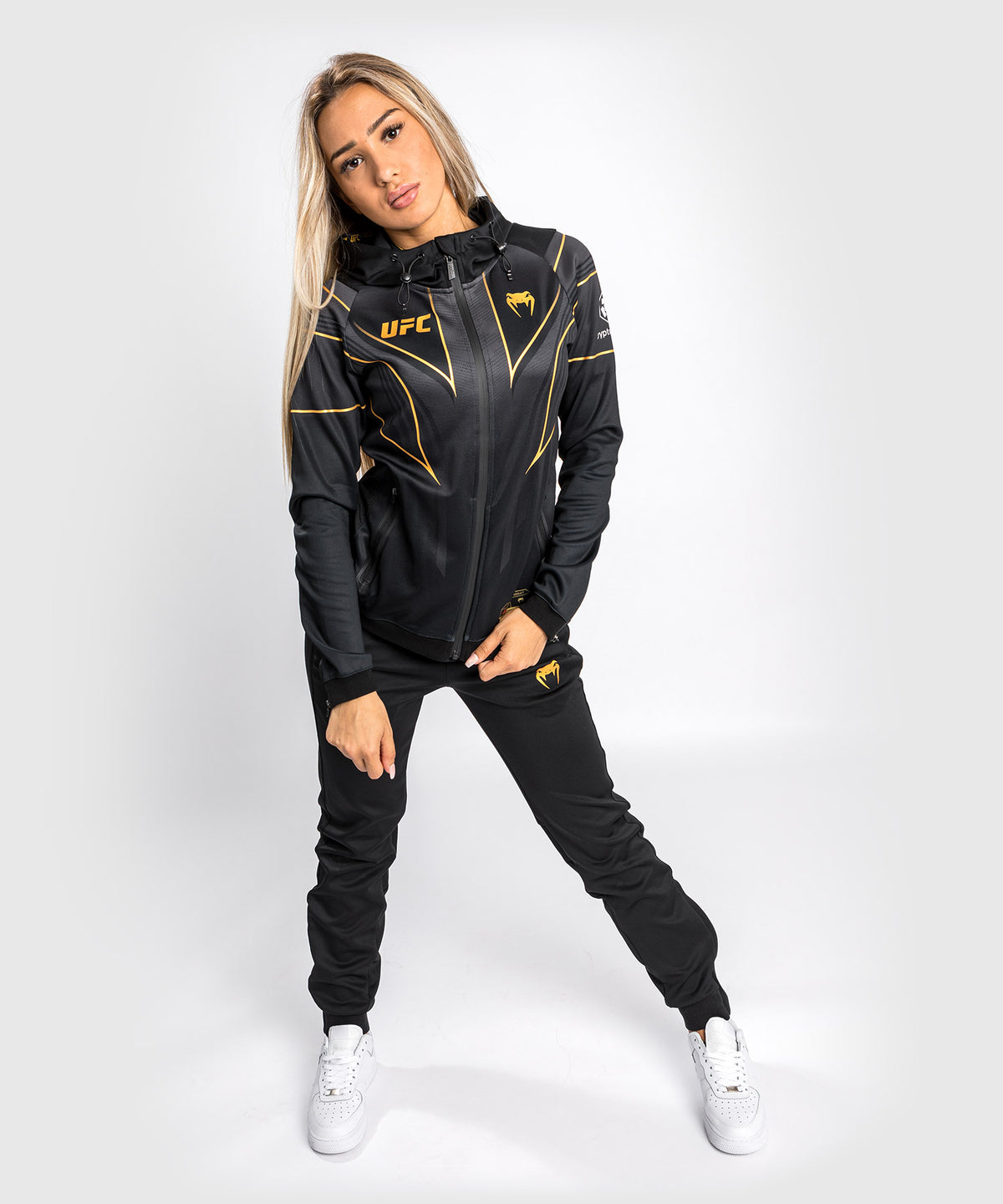 Sweatshirt à Capuche Femme UFC Venum Authentic Fight Night 2.0 - Champion