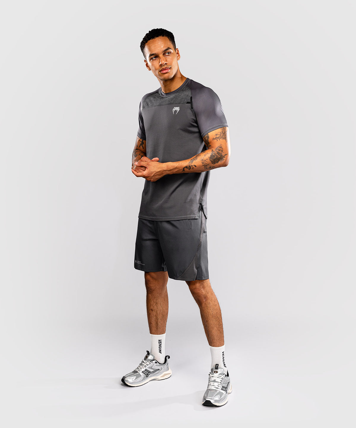 Venum G-Fit Scale T-shirt Dry Tech - Grigio