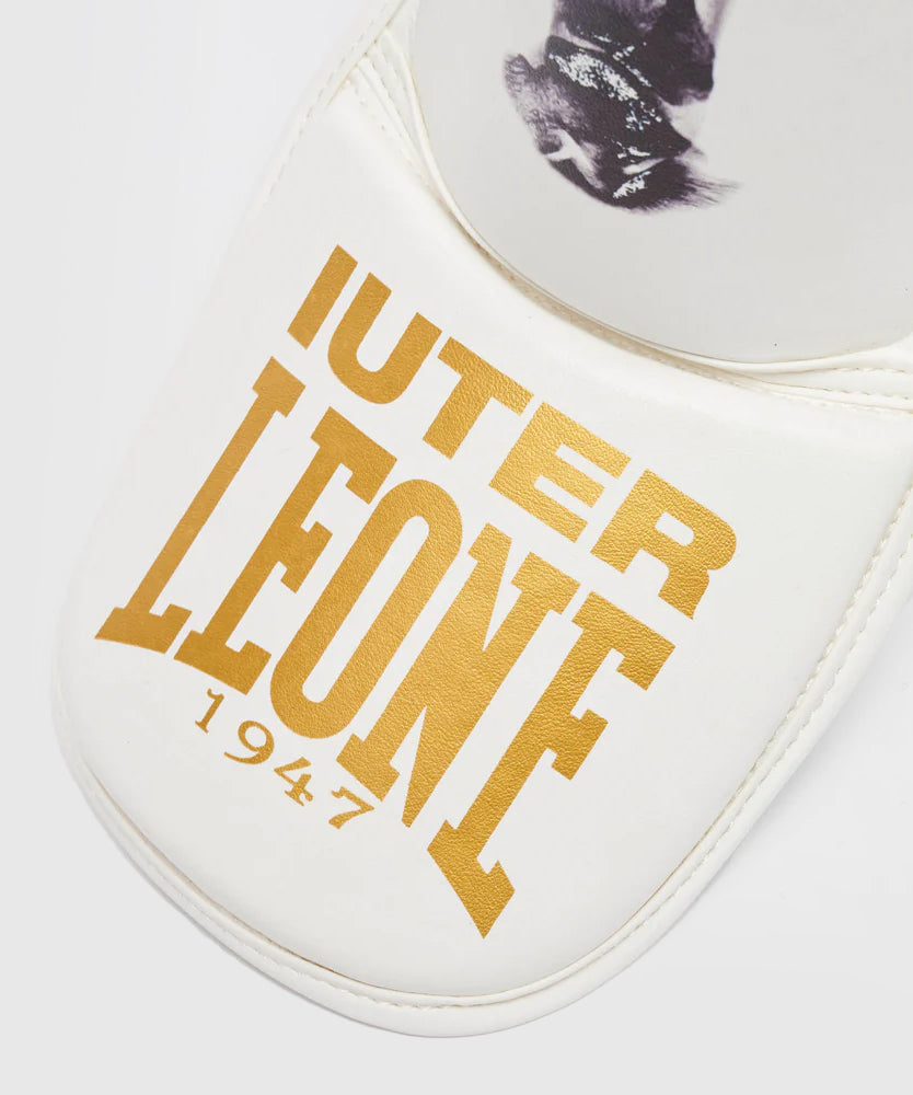Leone X Iuter Shin Guards - White/Black