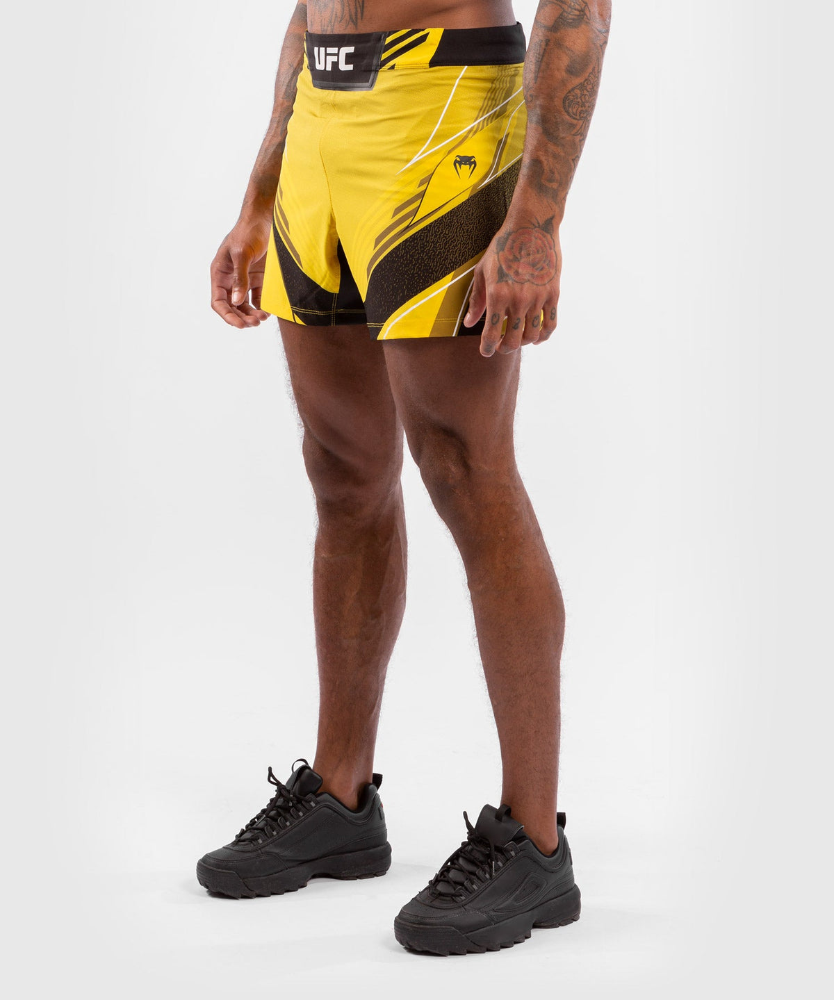 Fightshort Homme UFC Venum Authentic Fight Night - Coupe Courte - Jaune