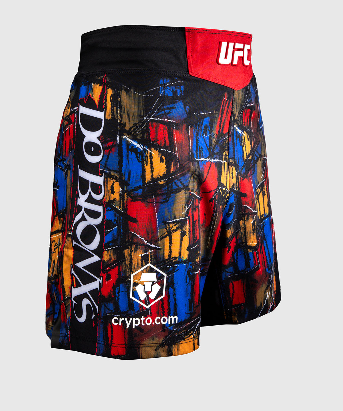 Short de combat pour Hommes UFC Unrivaled by Venum Charles Oliveira - Rouge