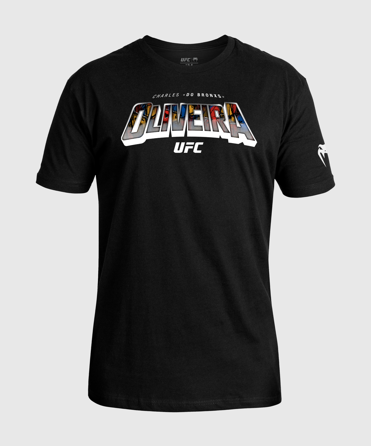 T-Shirt pour Hommes UFC Unrivaled by Venum Charles Oliveira - Noir