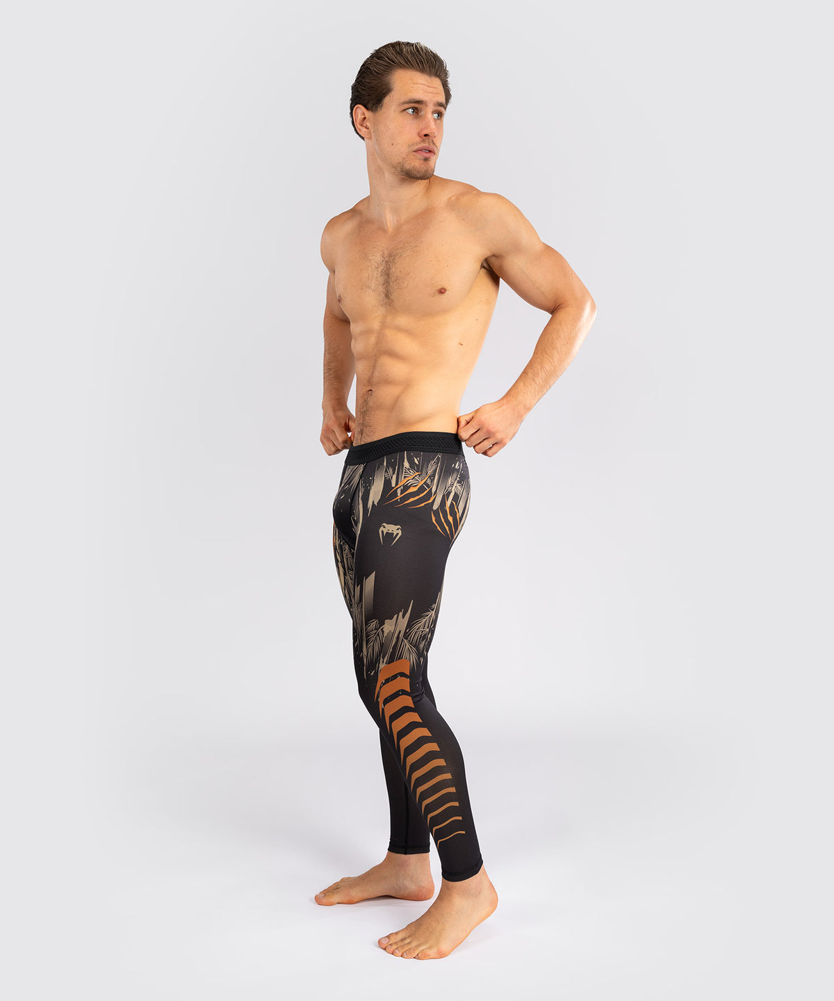 Venum Tiger Herren Spats - Schwarz/Neonorange