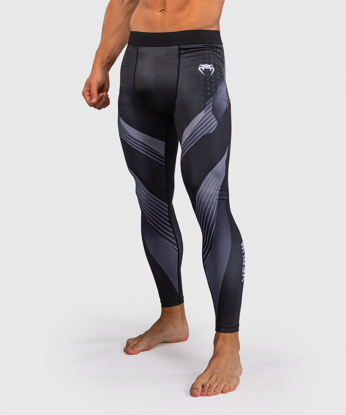 Venum No-Gi 6.0 Spats - Schwarz/Weiß