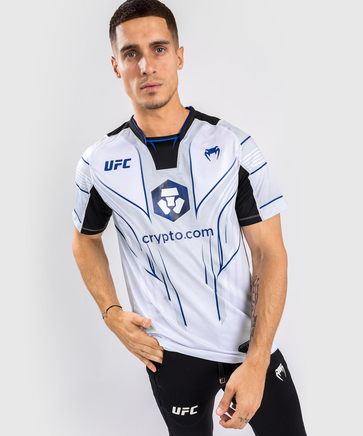 Venum Authentic Fight Night 2.0 - Midnight Edition - Ice Männer UFC Technisches T-Shirt