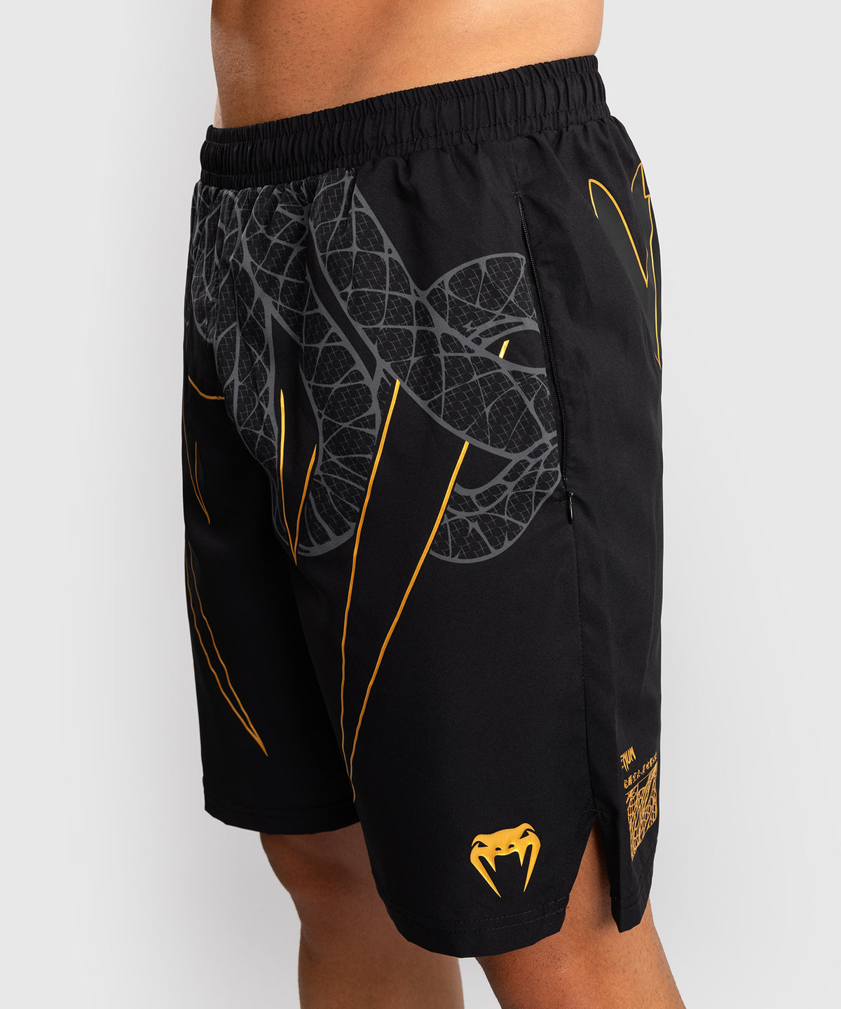 Venum Serpenti Pantaloncini da allenamento – Nero/Argento/Oro