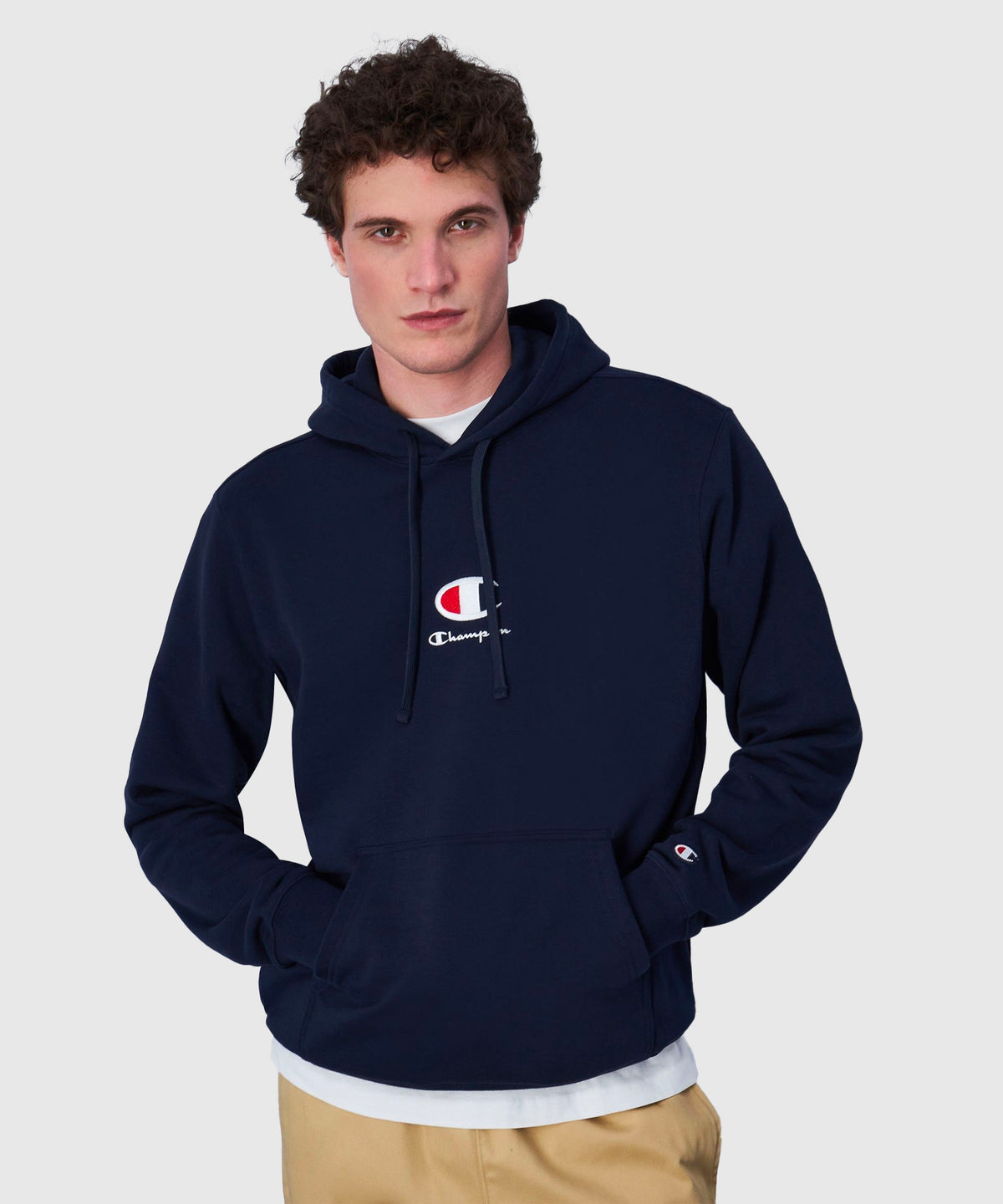 Champion Legacy Sudadera con Capucha – Azul Marino