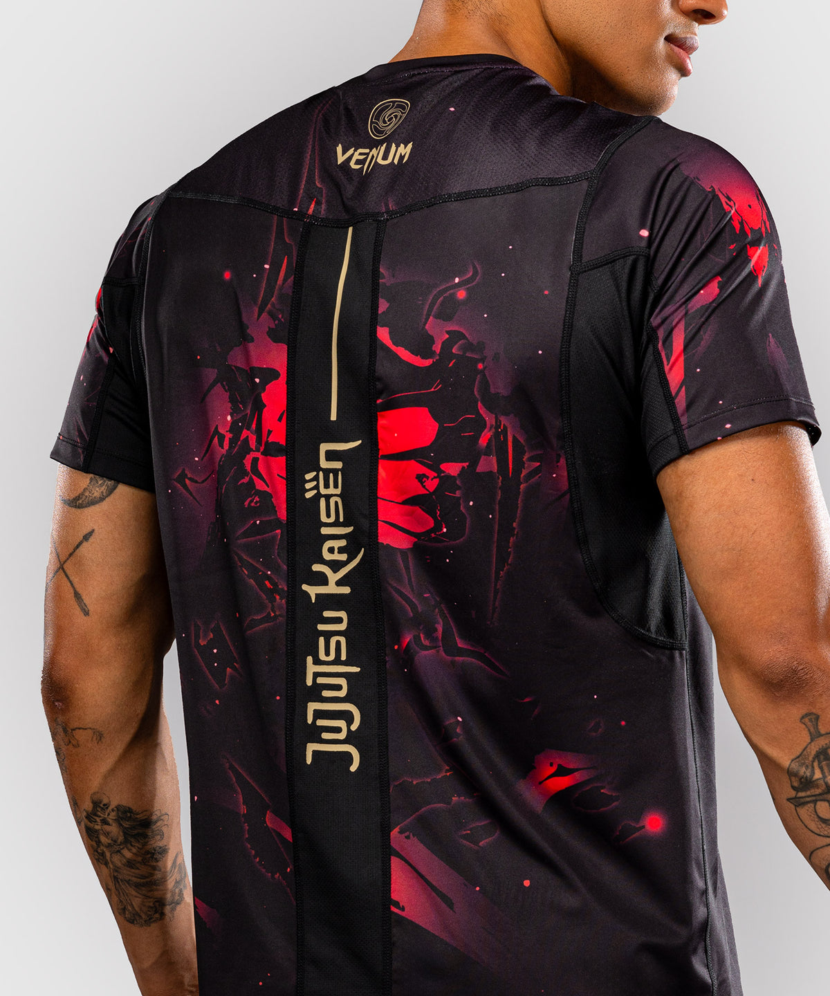 T-shirt Dry Tech Itadori Jujutsu Kaisen x Venum – Noir/Rouge