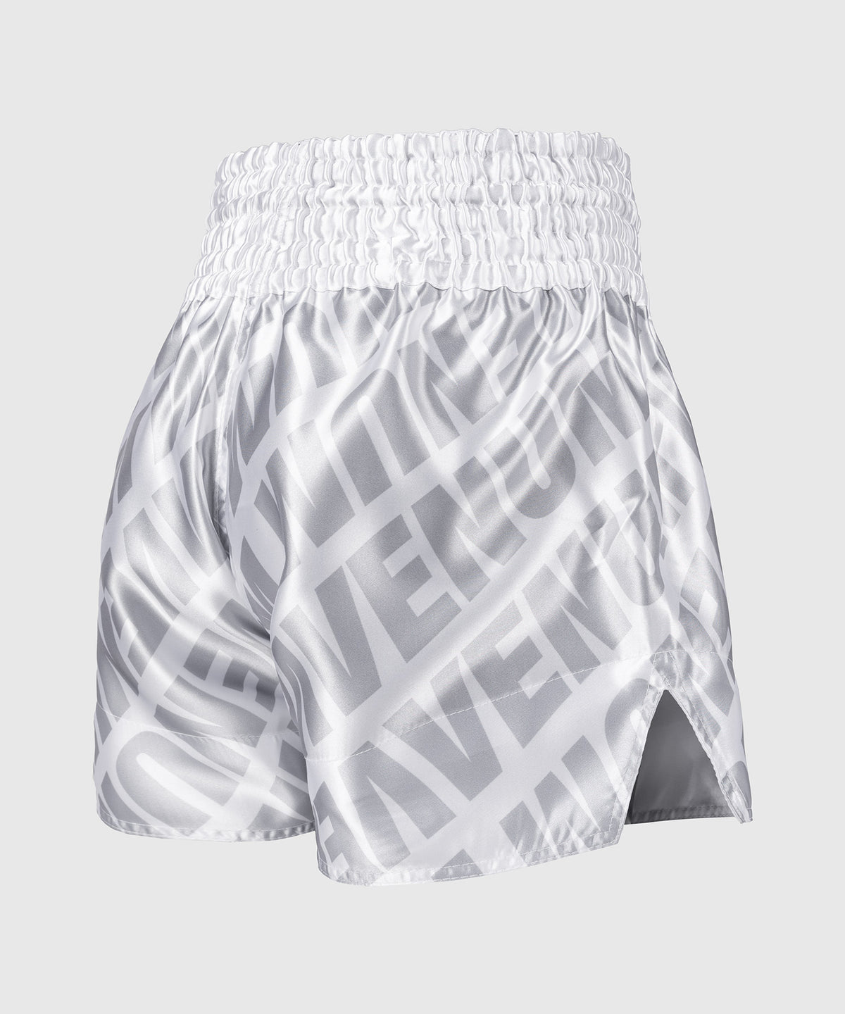 Venum Contender XT Muay Thai Shorts – Weiß/Silber