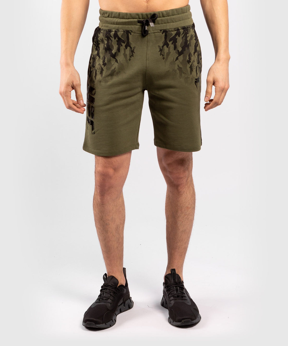 Short de Sport en Coton Homme UFC Venum Authentic Fight Week - Kaki