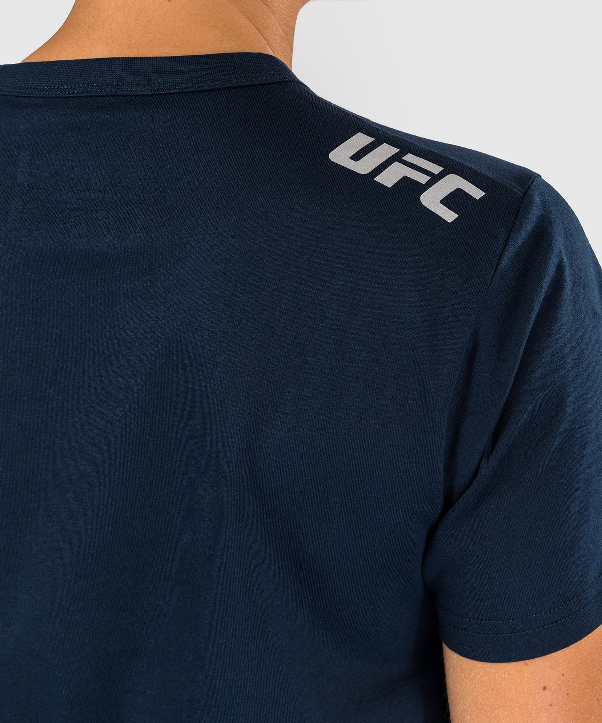 UFC Fusion by Venum Fight Week Maglietta a Manica Corta in Cotone per Donna - Blu oceanico