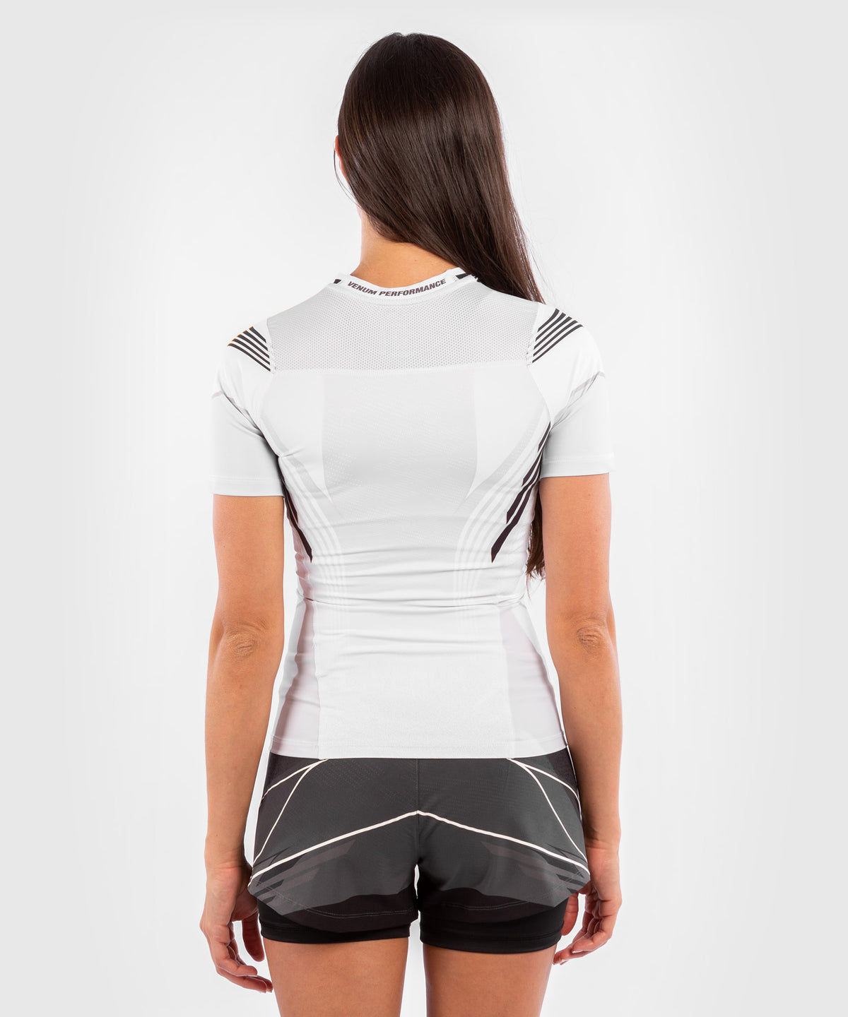 T-shirt de compression Femme UFC Venum Authentic Fight Night - Blanc