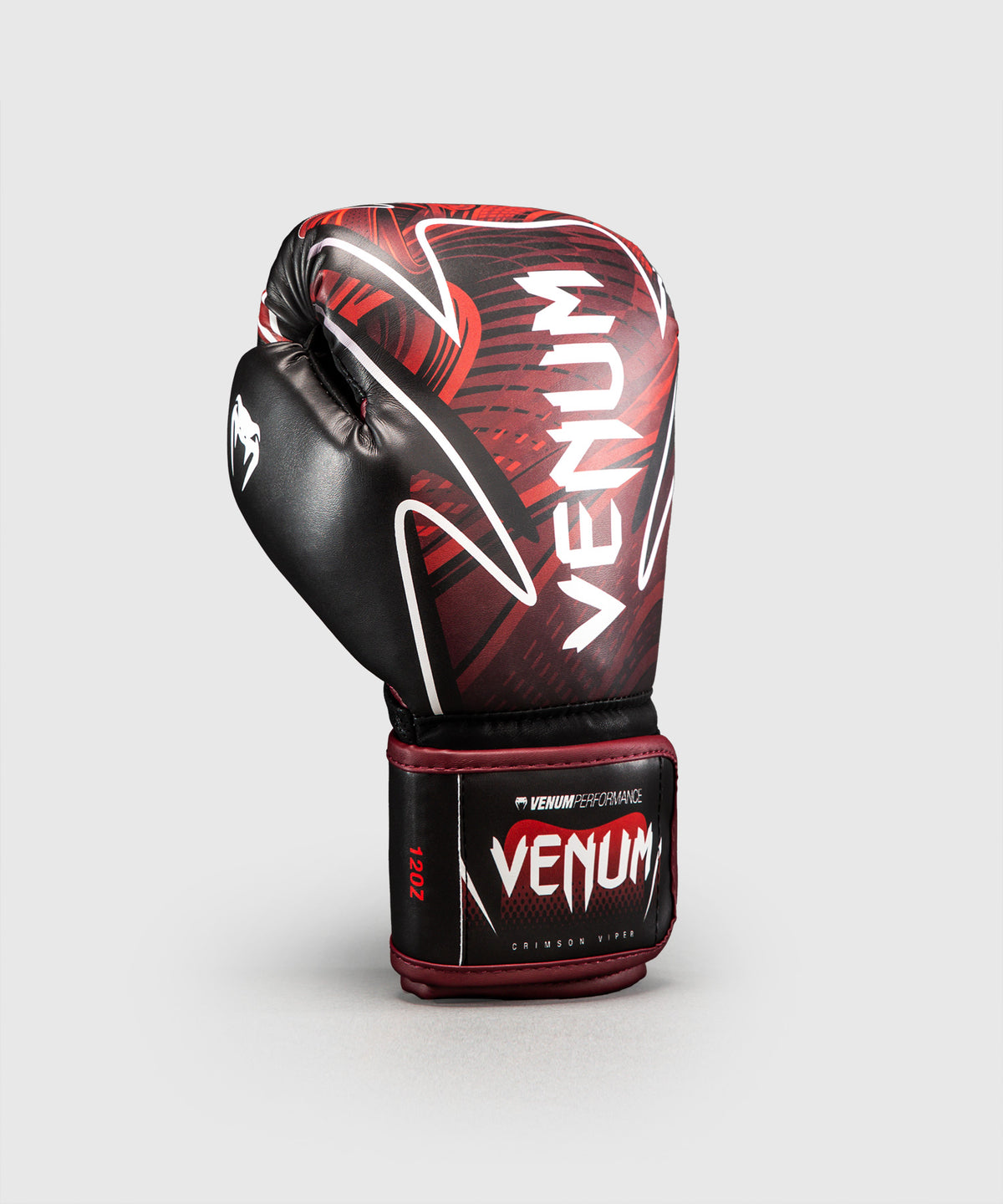 Venum Crimson Viper 2.0 Impact Boxing Gloves - Black/Red