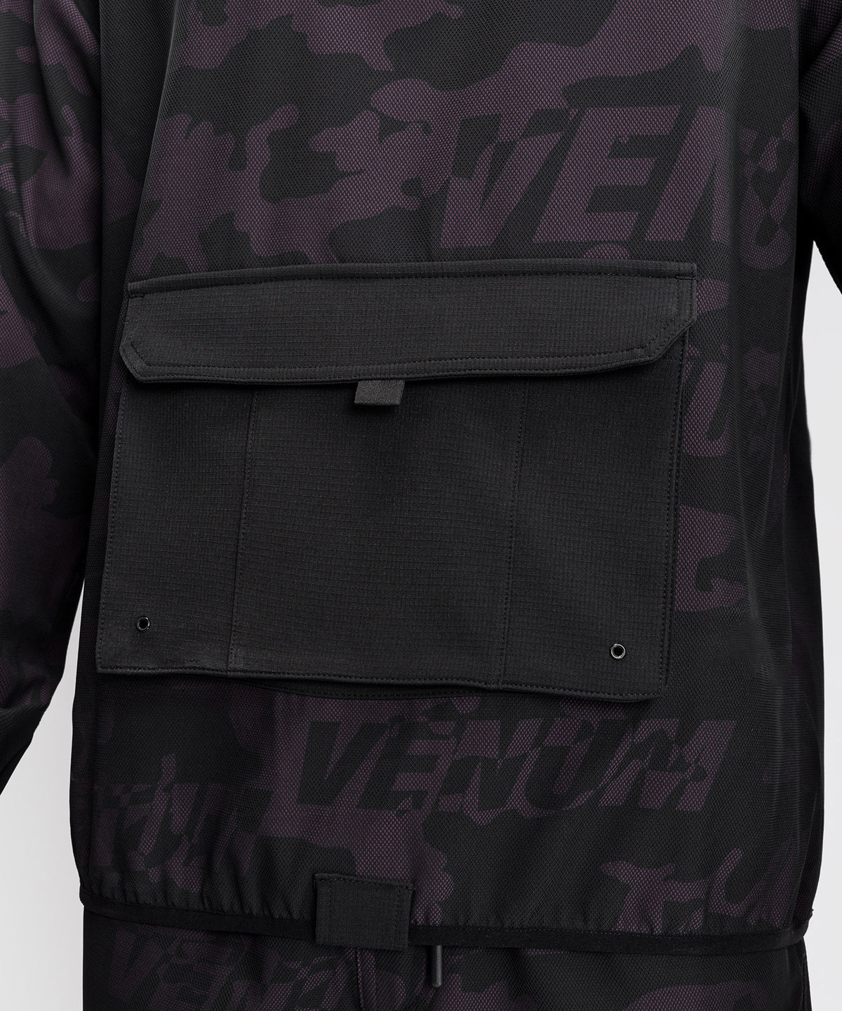 Veste de Survêtement Pour Hommes Venum Trooper - Noir/Violet