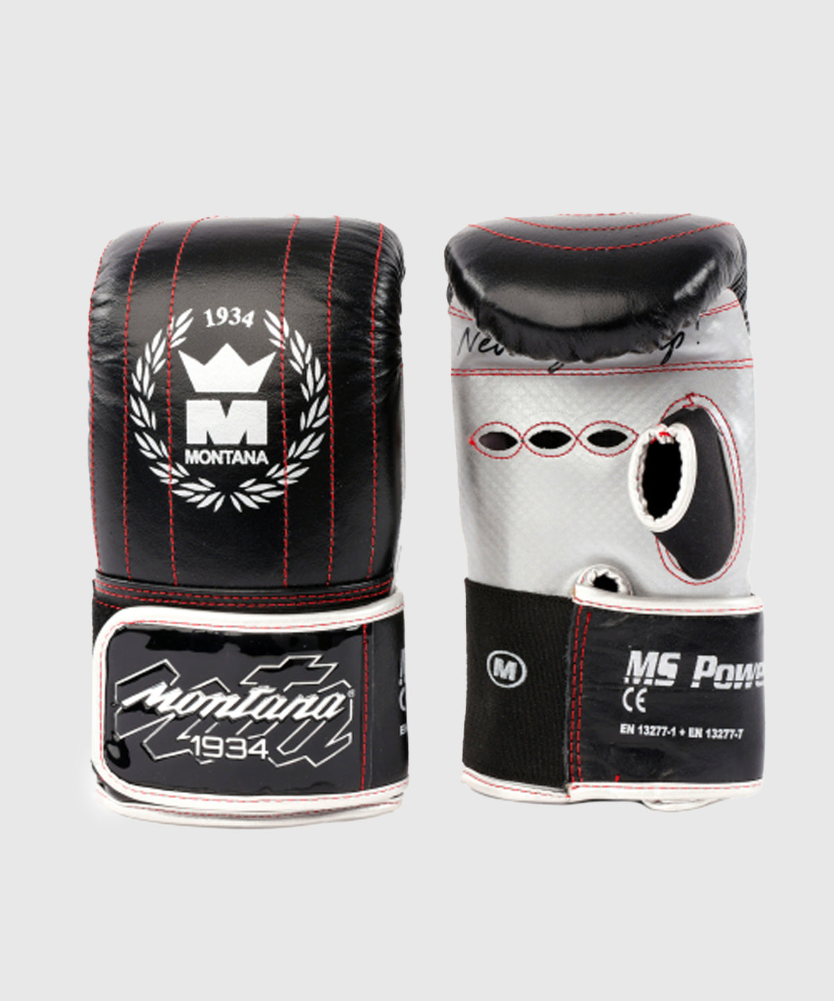Gants de Boxe Sac Montana Ms Power Identity - Noir/Blanc