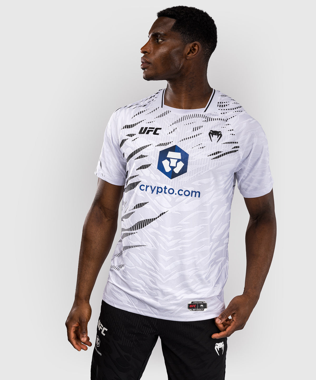 T-shirt Dry-Tech pour Hommes UFC Fusion by Venum Authentic Fight Night - Blanc