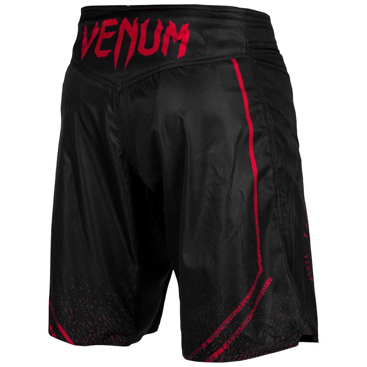 Pantaloncini da combattimento Venum Signature - Nero/Rosso