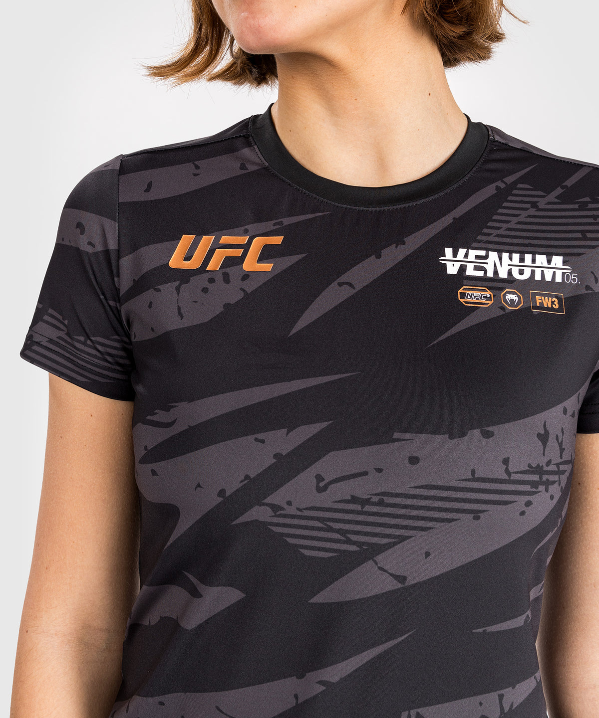 UFC Adrenaline by Venum Fight Week Maglietta Donna Dry-Tech - Urban Camo