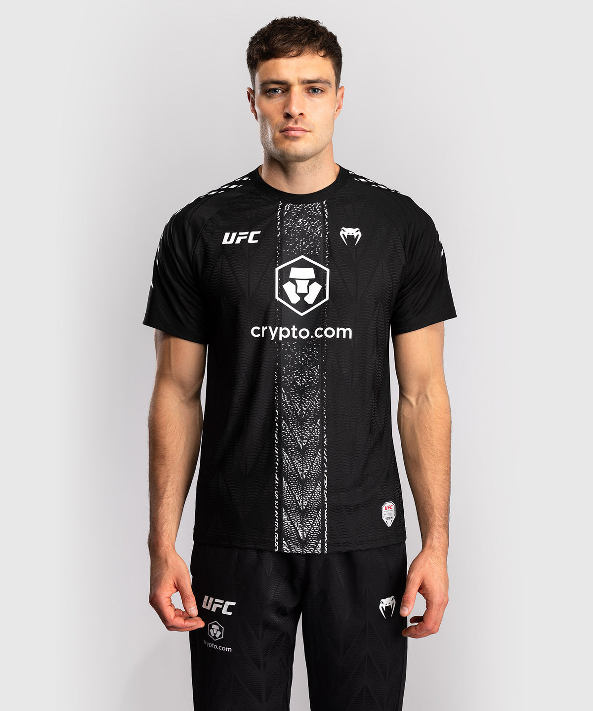 UFC Zenith by Venum Authentic Fight Night Maglia ufficiale Walkout Uomo - Nero