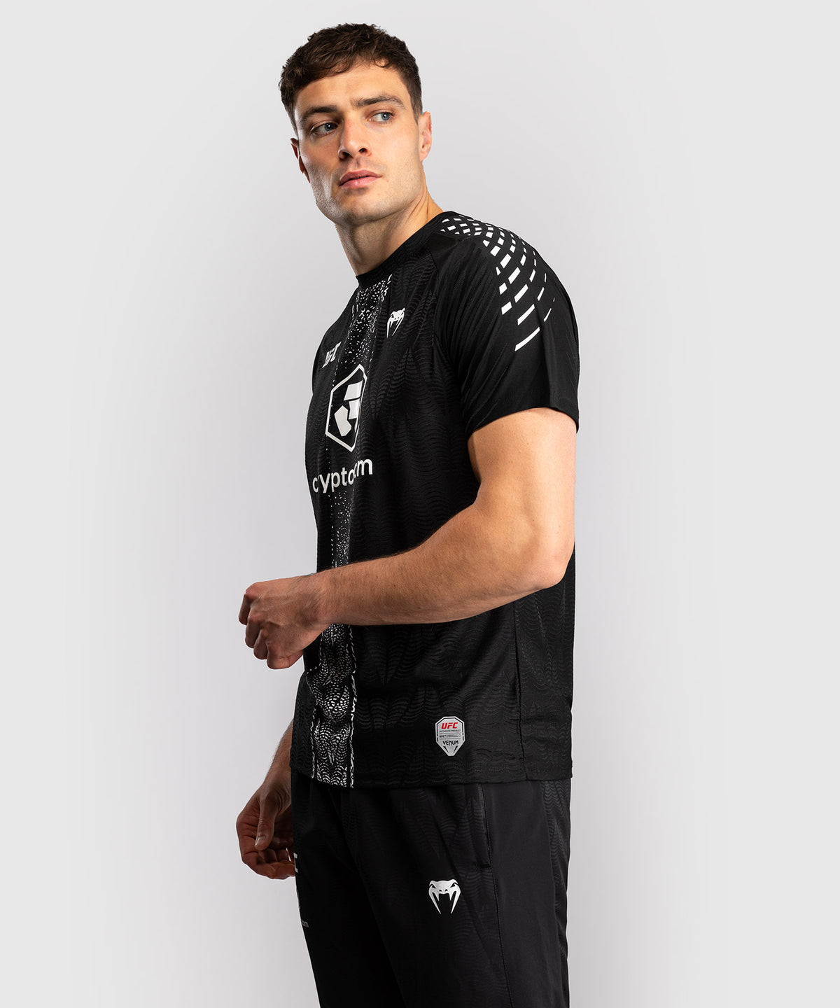 UFC Zenith by Venum Authentic Fight Night Maglia ufficiale Walkout Uomo - Nero