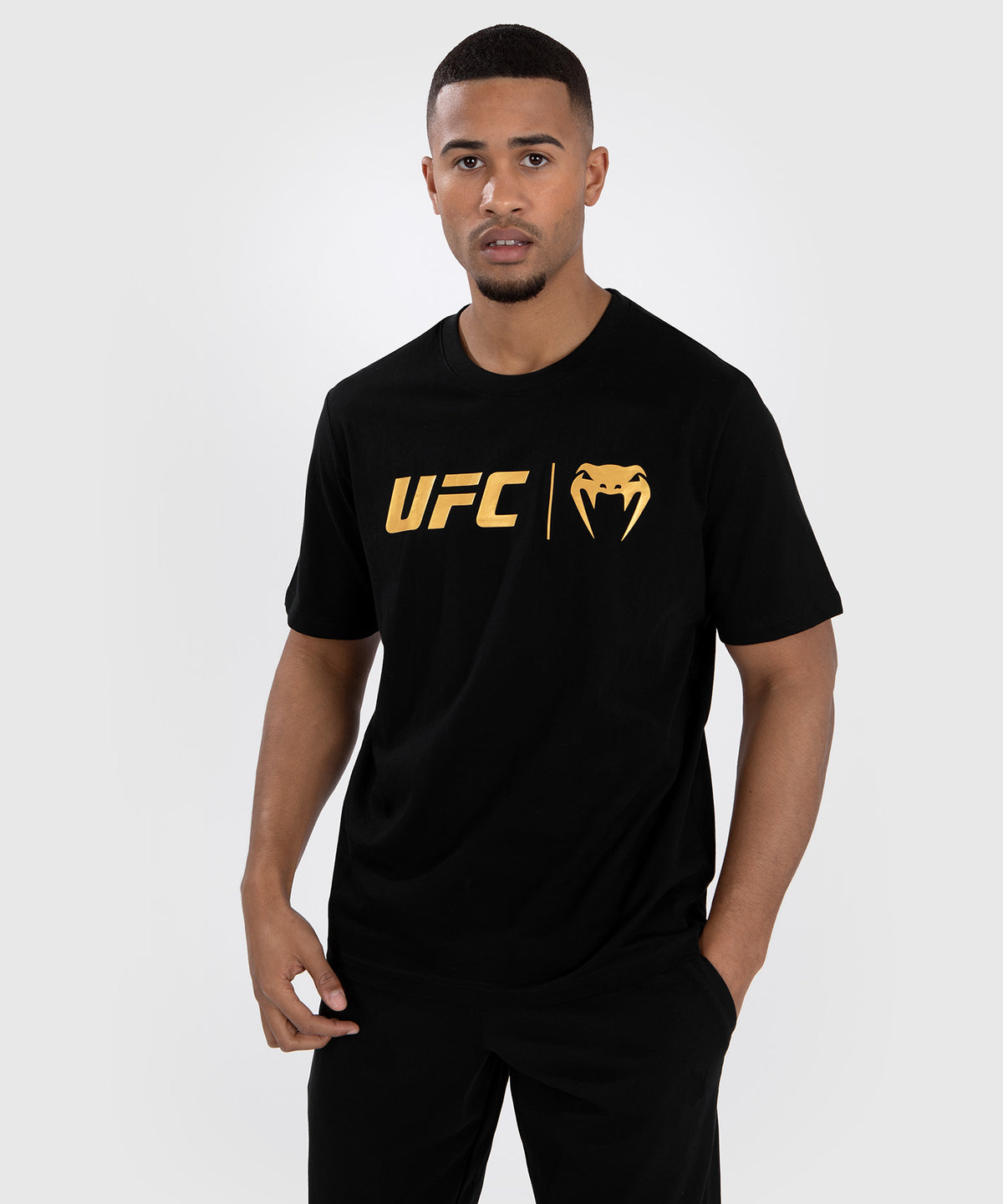 UFC Venum Classic  Camiseta - Negro/Dorado