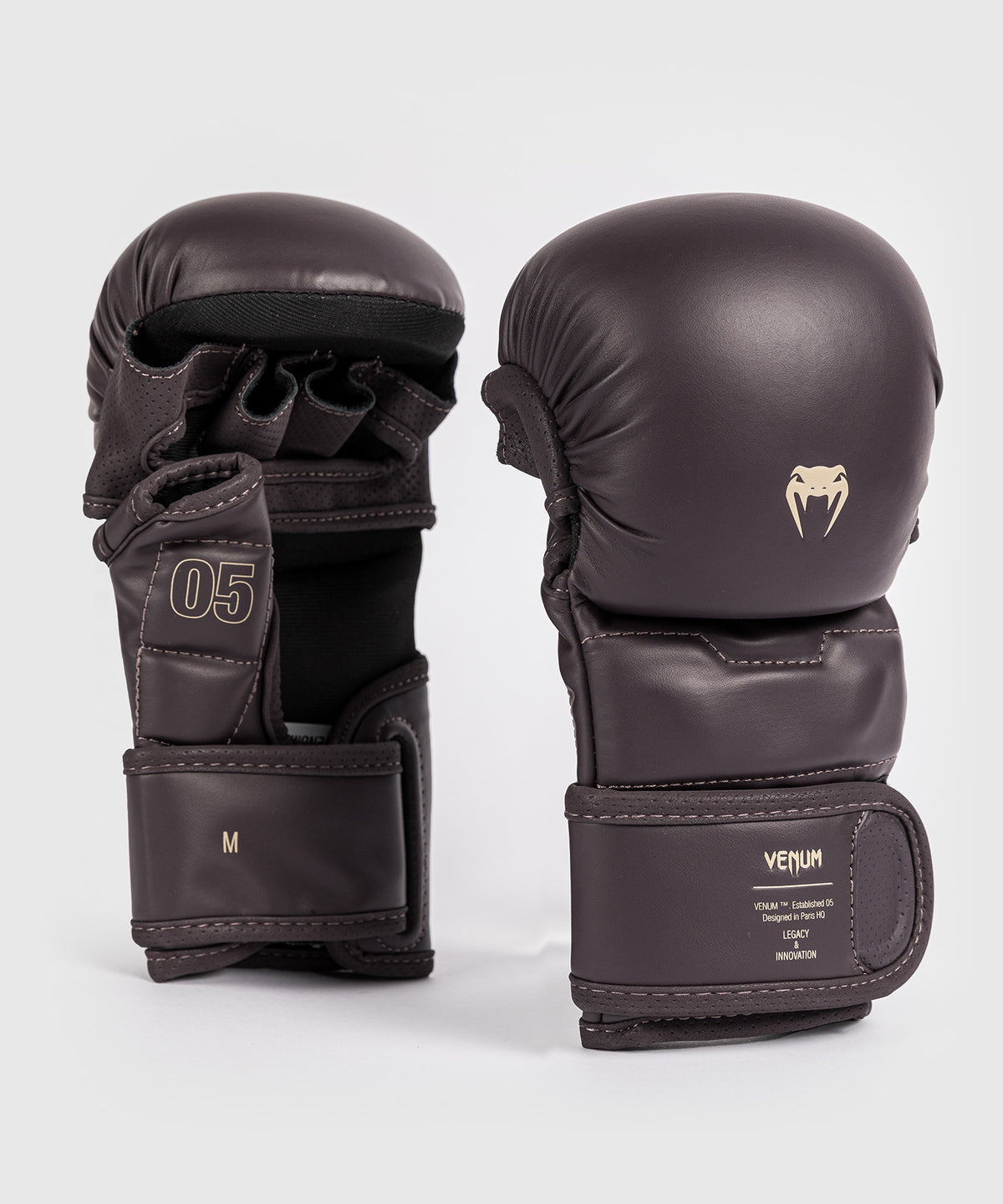 Venum Impact Evo Guanti da sparring MMA - Cioccolato