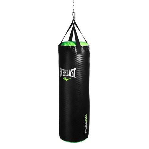 Everlast Biling Everstrike Punching Bag Filled 31kg - Black/Green