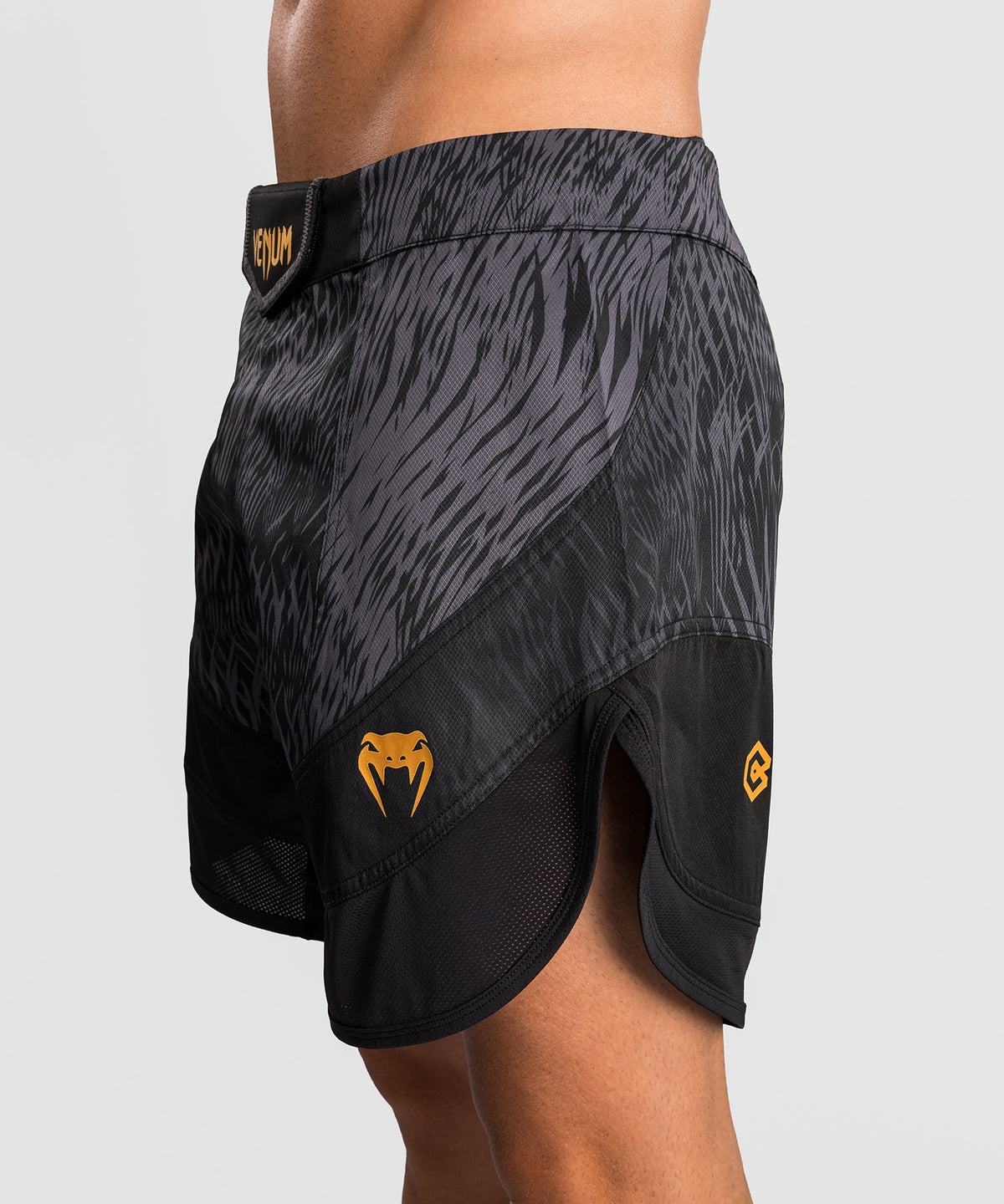 Venum x Chimaev Fightshorts - Schwarz/Grau